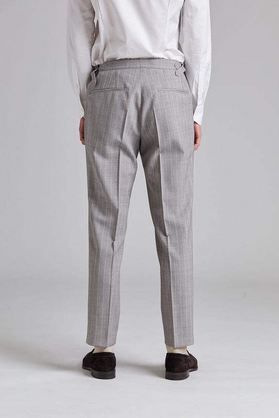 Onesto Vicenza Suit Tropical Pinstripe Sand-12